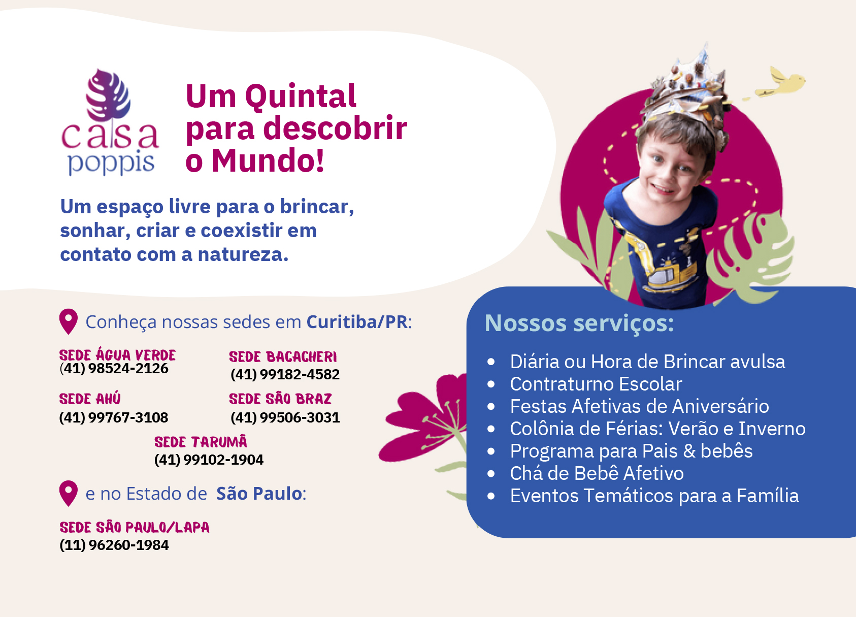 Flyer Casa Poppis